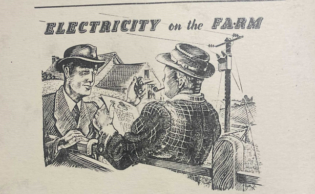 Electricity on the Farm poster